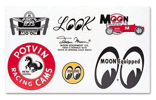 Mooneyes Sticker Sheet (MNDM002) MNDM002