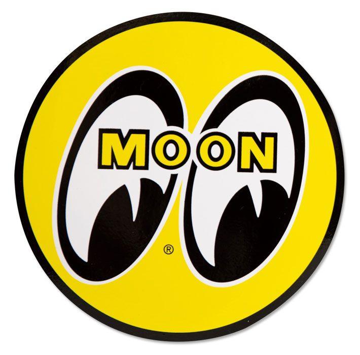 Mooneyes Yellow Eyeball Sticker (MNDM010) MNDM010