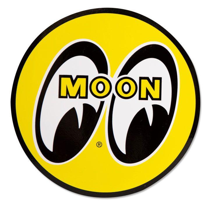 Mooneyes Yellow Eyeball Sticker (MNDM031) MNDM031