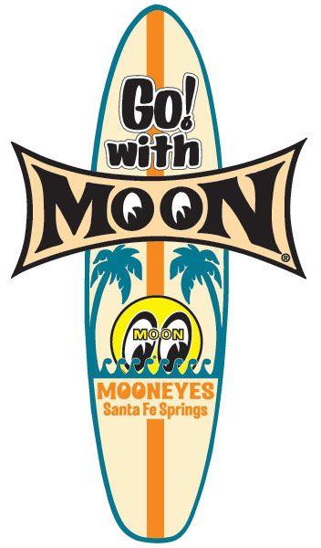 Mooneyes Surfboard Sticker (MNDM147) MNDM147