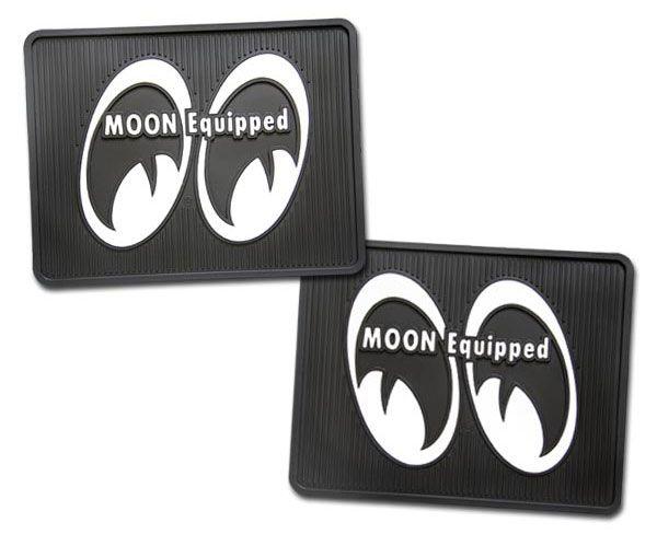 Mooneyes Rubber Floor Mats (MNMP082BK) MNMP082BK