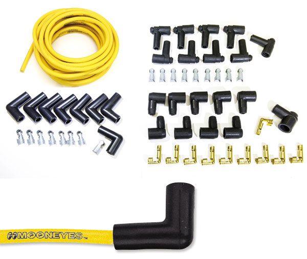 Mooneyes Yellow Universal Lead Set (MNMPTA2442) MNMPTA2442