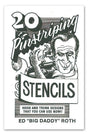 Mooneyes 20 Pinstriping Stencils (MNRB02BKPS) MNRB02BKPS