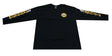 Mooneyes Black Long Sleeve T-Shirt With Moon Racing Cams Logo (MNTM112BKX) MNTM112BKX