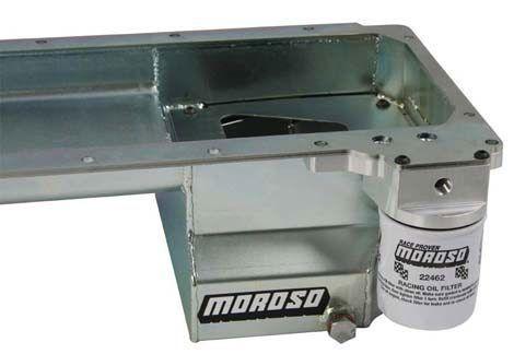 Moroso Steel Wet Sump Oil Pan, 6" Deep, 6.6L (MO20142)