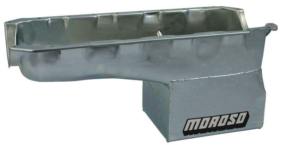 Moroso Steel Wet Sump Oil Pan, 6" Deep, 6.6L (MO20142)