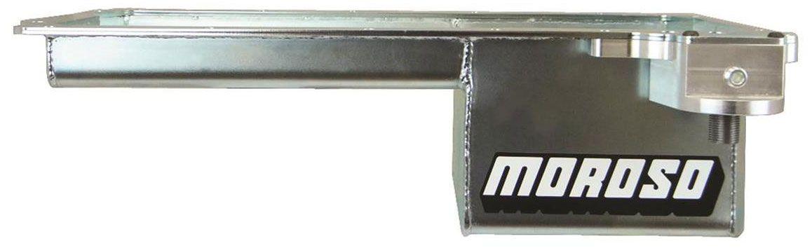 Moroso Oil Pan, Fabricated Steel, 6" Deep, 4.73L (MO20145) MO20145