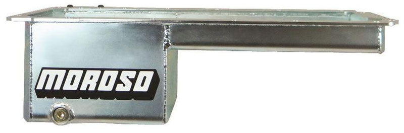 Moroso Oil Pan, Fabricated Steel, 6" Deep, 4.73L (MO20145)