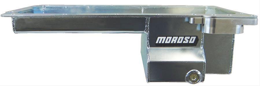 Moroso Road Race Oil Pan, Fabricated Aluminium, 6" Deep, 6.62L (MO20148)