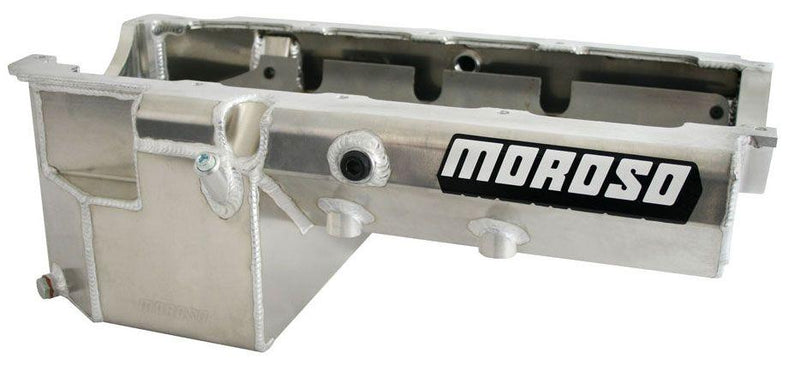 Moroso Oil Pan, Fabricated Aluminium, 8" Deep, 6.6L (MO20385) MO20385