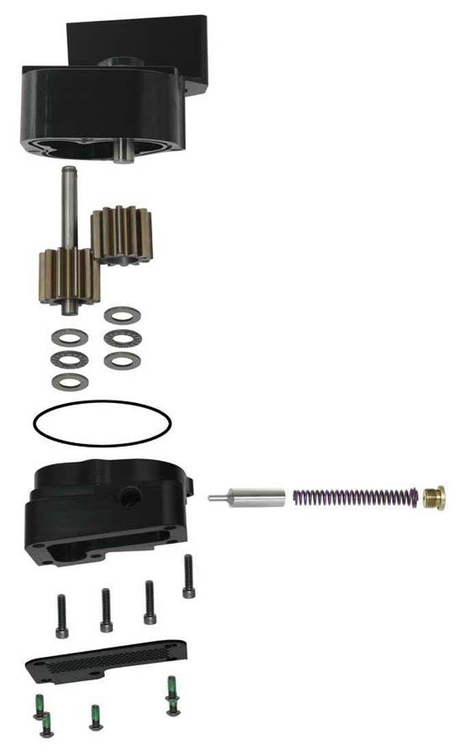 Moroso Oil Pump, Billet Aluminium, High Volume (MO22163)