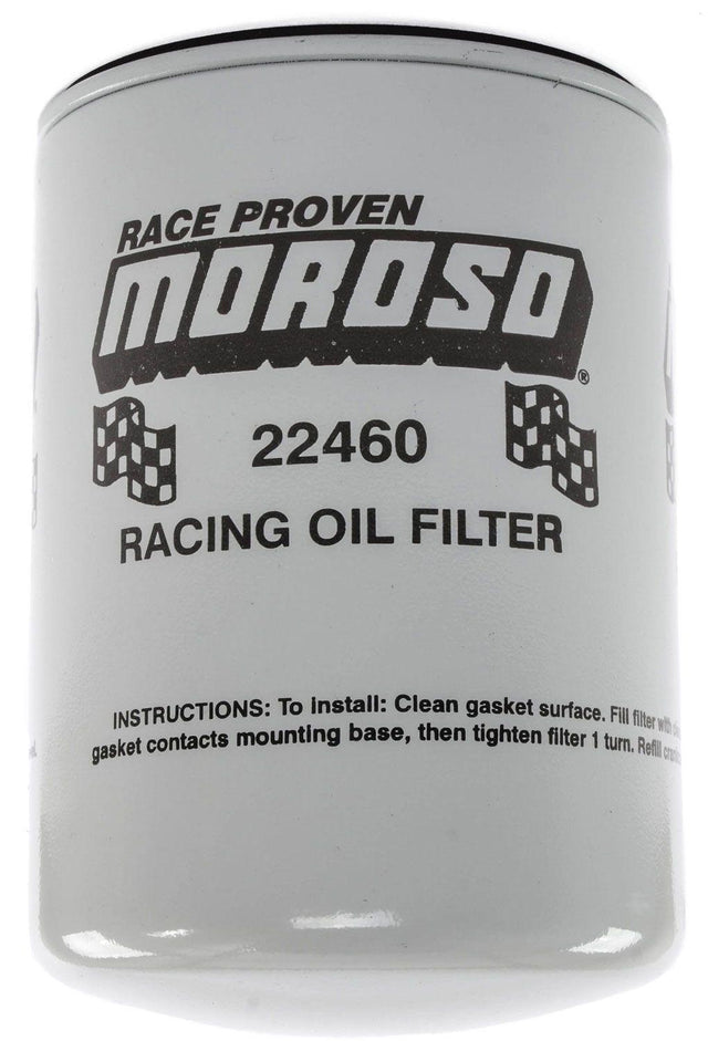 Moroso Racing Oil Filter Burst Strength: 350 psi(max) (MO22460) MO22460