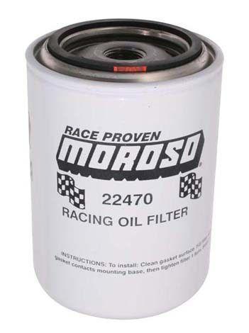 Moroso Racing Oil Filter Long Design 5-1/4" High (MO22470) MO22470