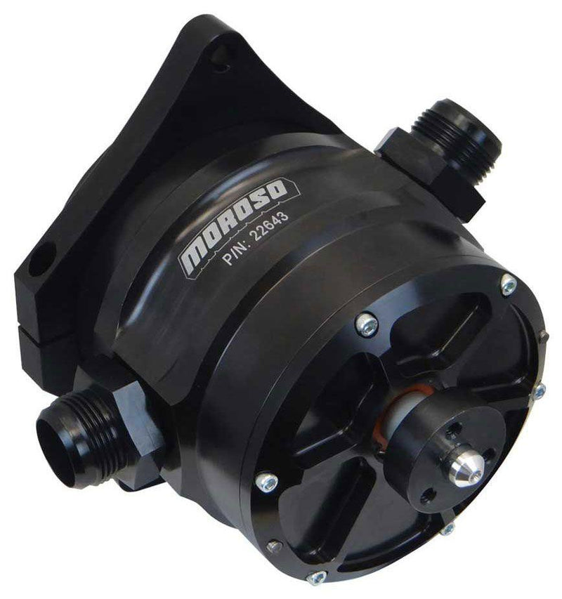 Moroso Pro Mod" Style 4-Vane Vacuum Pump 1-1/4" Beaded Hose Fitting (MO22643) MO22643