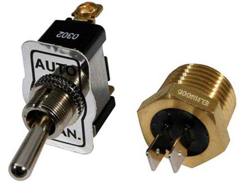 Moroso Electric Fan & Water Pump Thermostatic Switch (MO63760) MO63760