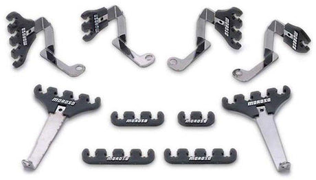 Moroso Spark Plug Lead Separators, 7-9mm, Black (MO72133) MO72133