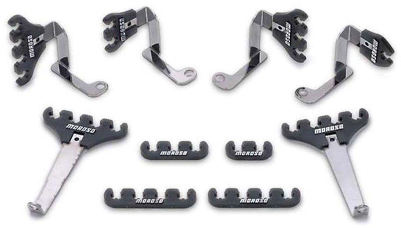 Moroso Spark Plug Lead Separators, 7-9mm, Black (MO72133) MO72133
