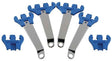 Moroso Universal Spark Plug Lead Separators, 7-9mm, Blue (MO72150) MO72150