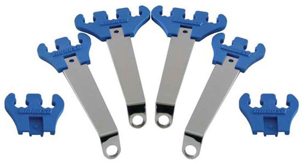 Moroso Universal Spark Plug Lead Separators, 7-9mm, Blue (MO72150)