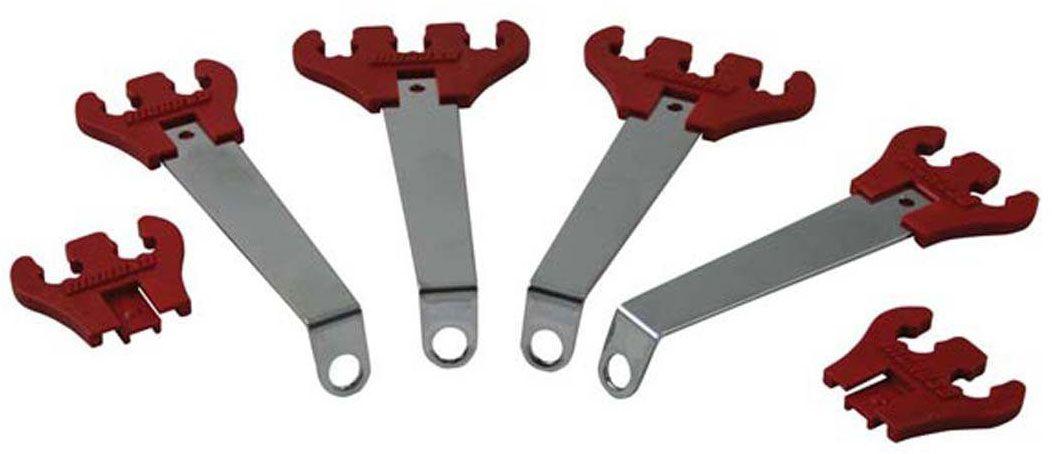 Moroso Universal Spark Plug Lead Separators, 7-9mm, Red (MO72151)