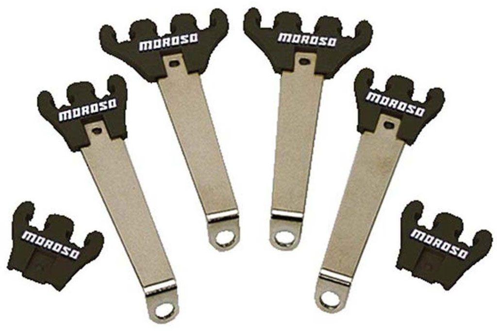 Moroso Universal Spark Plug Lead Separators, 7-9mm, Black (MO72153)