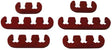 Moroso Spark Plug Lead Separators, 7-9mm, Red (MO72161) MO72161