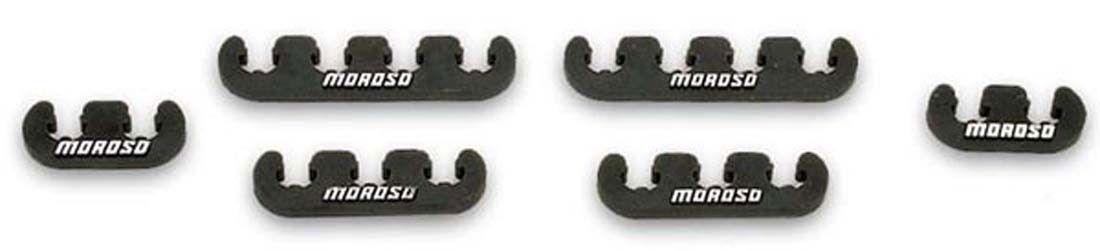 Moroso Spark Plug Lead Separators, 7-9mm, Black (MO72163) MO72163