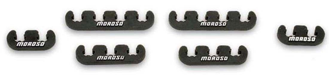 Moroso Spark Plug Lead Separators, 7-9mm, Black (MO72163)