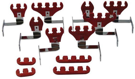 Moroso Spark Plug Lead Separators, 7-9mm, Red (MO72176) MO72176