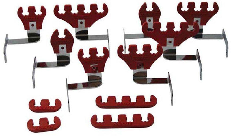 Moroso Spark Plug Lead Separators, 7-9mm, Red (MO72176) MO72176