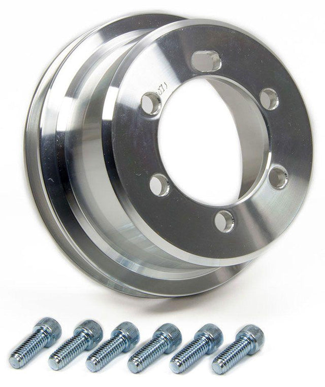 March Performance 1-Groove V-Belt Crank Pulley (Only) 5-1/4" (MPP10011) MPP10011