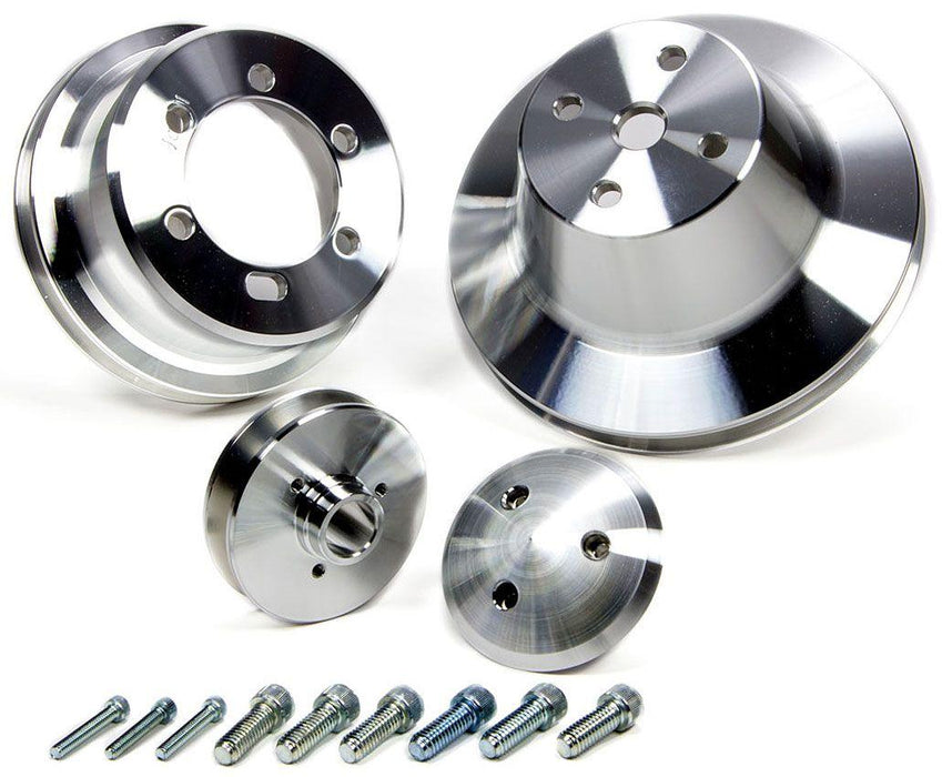 March Performance 1-Groove V-Belt Pulley Set (MPP10210)