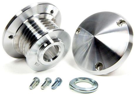 March Performance 1-Groove V-Belt Alternator Pulley & Cover 2-11/16" (MPP137) MPP137