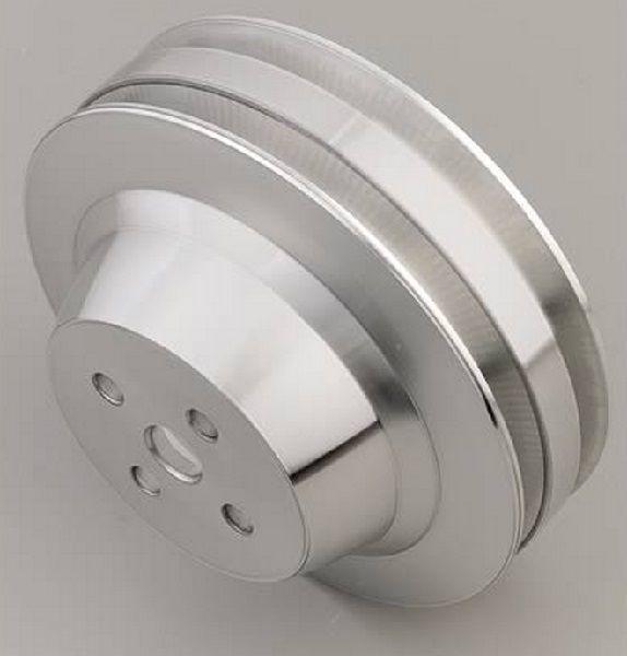 March Performance 2-Groove V-Belt Water Pump Pulley 6-1/4" (MPP1632) MPP1632