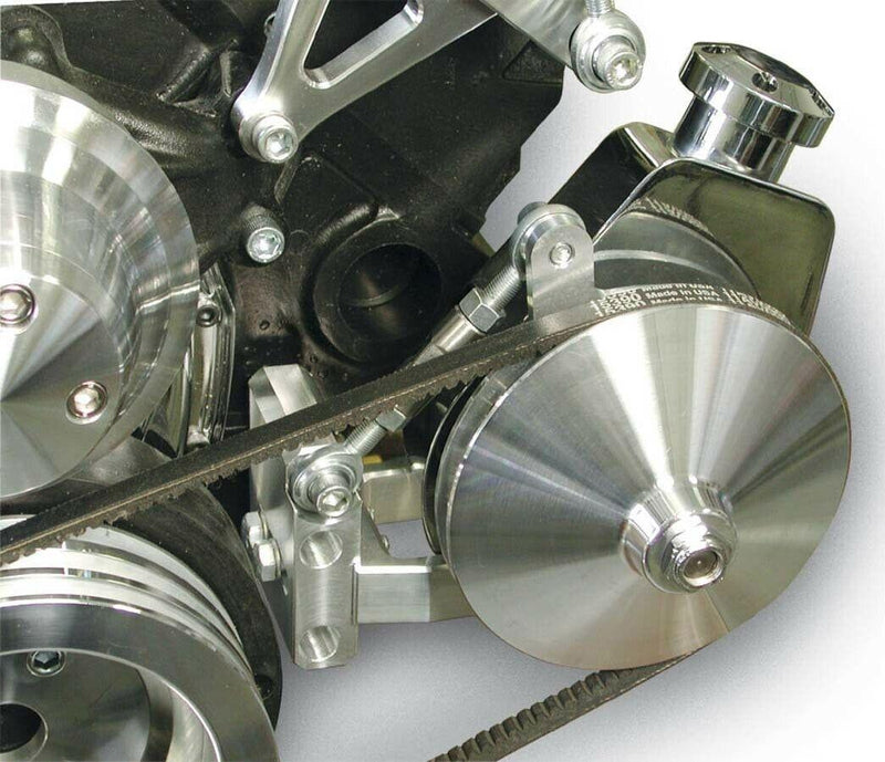 March Performance Adjustable Canister Style Power Steering Bracket Kit (MPP20112) MPP20112