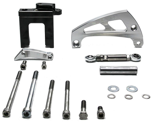 March Performance Alternator Bracket Only Kit for Electric Water Pumps (MPP23003) MPP23003