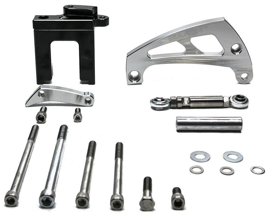 March Performance Alternator Bracket Only Kit for Electric Water Pumps (MPP23003)