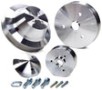 March Performance High Flow 6-Rib Serpentine Conversion Pulley Set (MPP6210) MPP6210