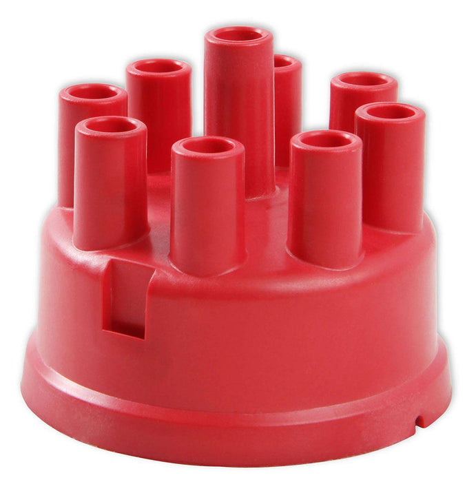 Mallory YL 8 Cyl Red Socket Type Distributor Cap (MSD209)