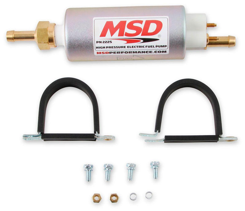 MSD High Pressure Electric Fuel Pump (MSD2225) MSD2225