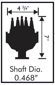 MSD Pro-Billet Cam Sync Distributor (MSD2358)