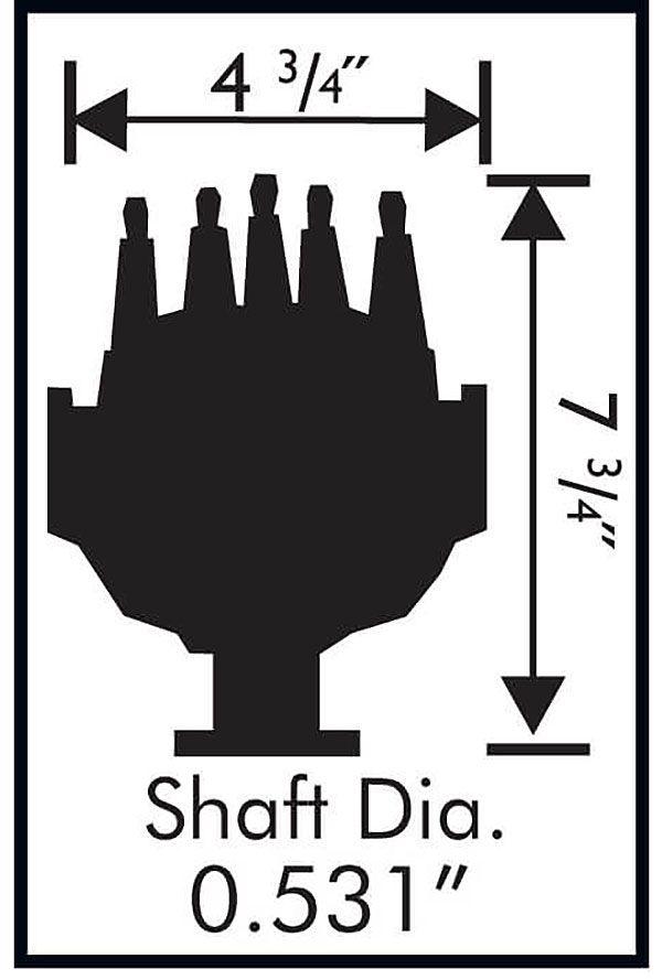 MSD Pro-Billet Cam Sync Distributor (MSD2362)