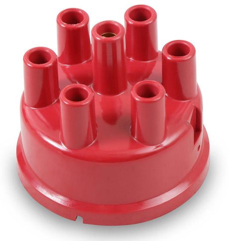 Mallory YL 6 Cyl Red Socket Type Distributor Cap (MSD270) MSD270