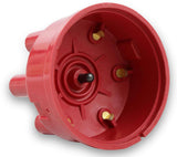 Mallory YL 6 Cyl Red Socket Type Distributor Cap (MSD270)