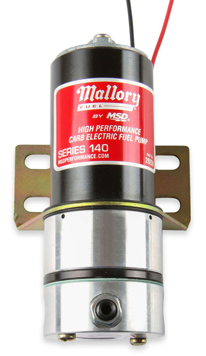 MSD Mallory 140 GPH Competition Electric Fuel Pump (MSD29209)