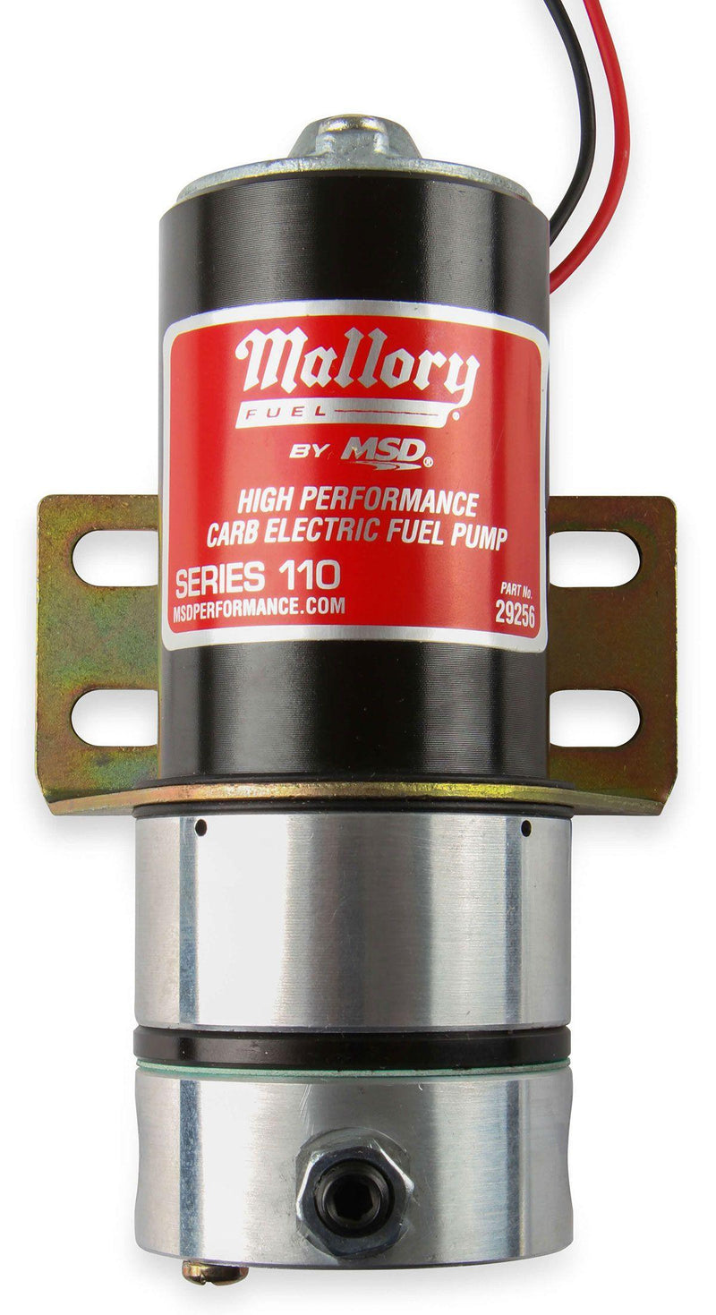 MSD Mallory 110 GPH Competition Electric Fuel Pump (MSD29256)