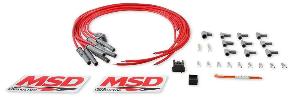 MSD Super Conductor Spark Plug Lead Set (MSD31189)
