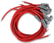 MSD UNIVERSAL RED 90 DEG SPARK PLUG LEADS POINTS & HEI SUPER CONDUCTOR MSD 31239 (MSD31239) MSD31239