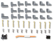 MSD UNIVERSAL RED 90 DEG SPARK PLUG LEADS POINTS & HEI SUPER CONDUCTOR MSD 31239 (MSD31239)