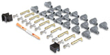 MSD UNIVERSAL RED 90 DEG SPARK PLUG LEADS POINTS & HEI SUPER CONDUCTOR MSD 31239 (MSD31239)